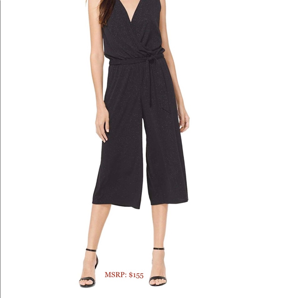 MICHAEL KORS, Petite  L  Jumpsuit soft glitter